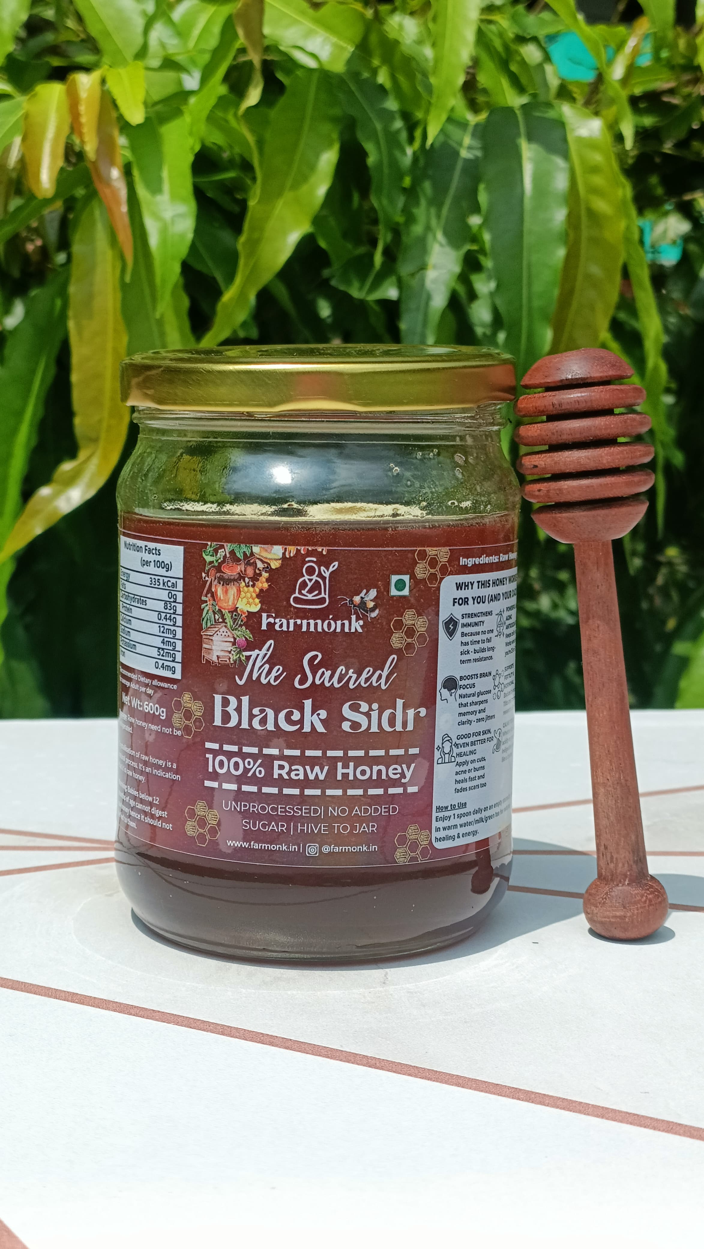 Farmónk™ Sacred Sidr Honey — The Prophetic Elixir "Limited Harvest"