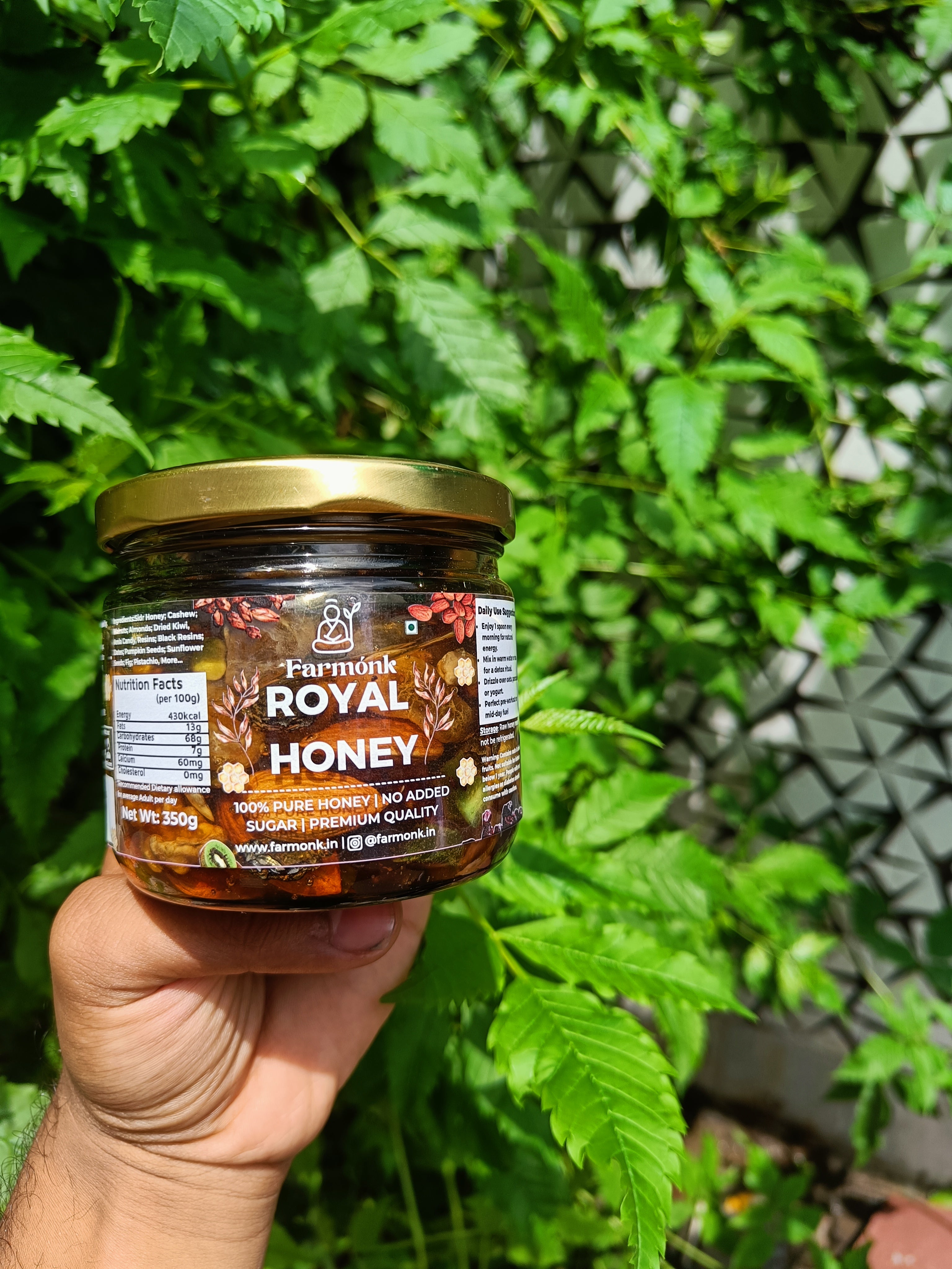 Farmónk Royal Dry Fruits Honey