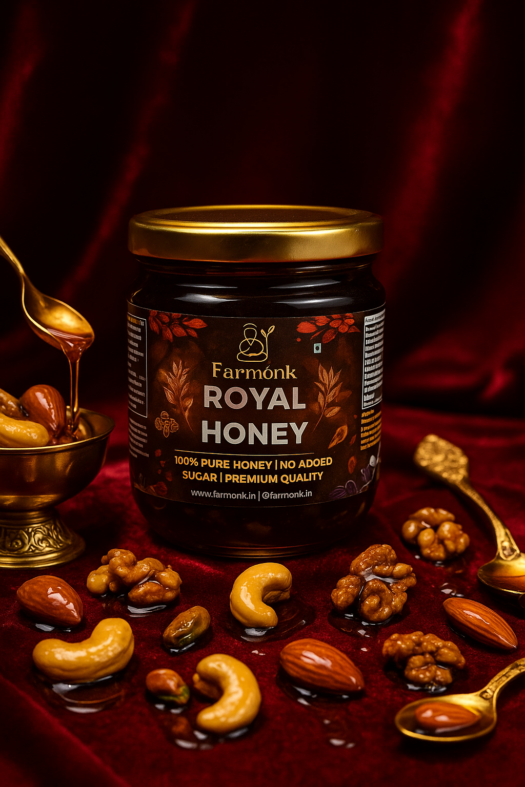 Farmónk Royal Dry Fruits Honey