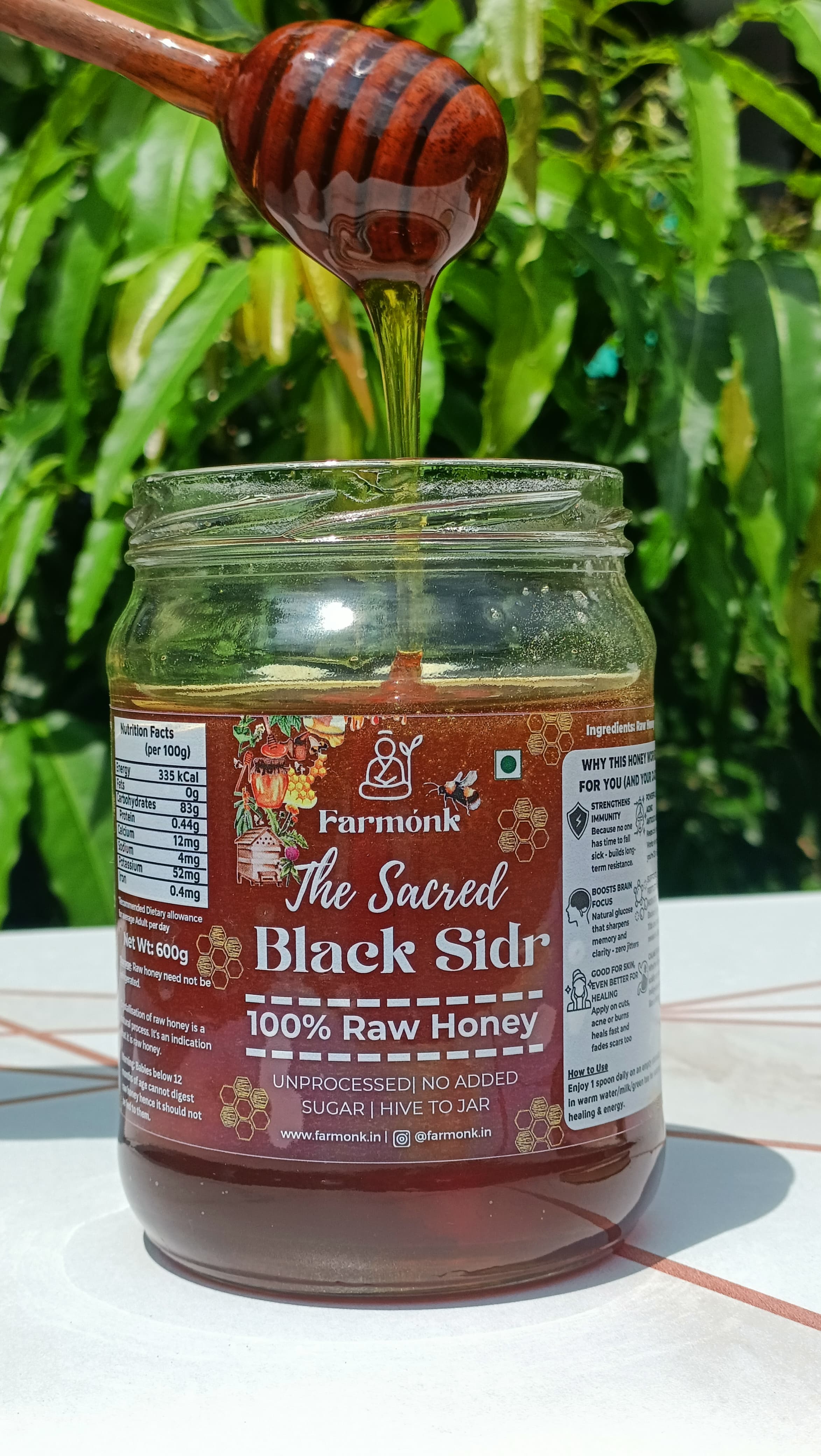 Farmónk™ Sacred Sidr Honey — The Prophetic Elixir "Limited Harvest"