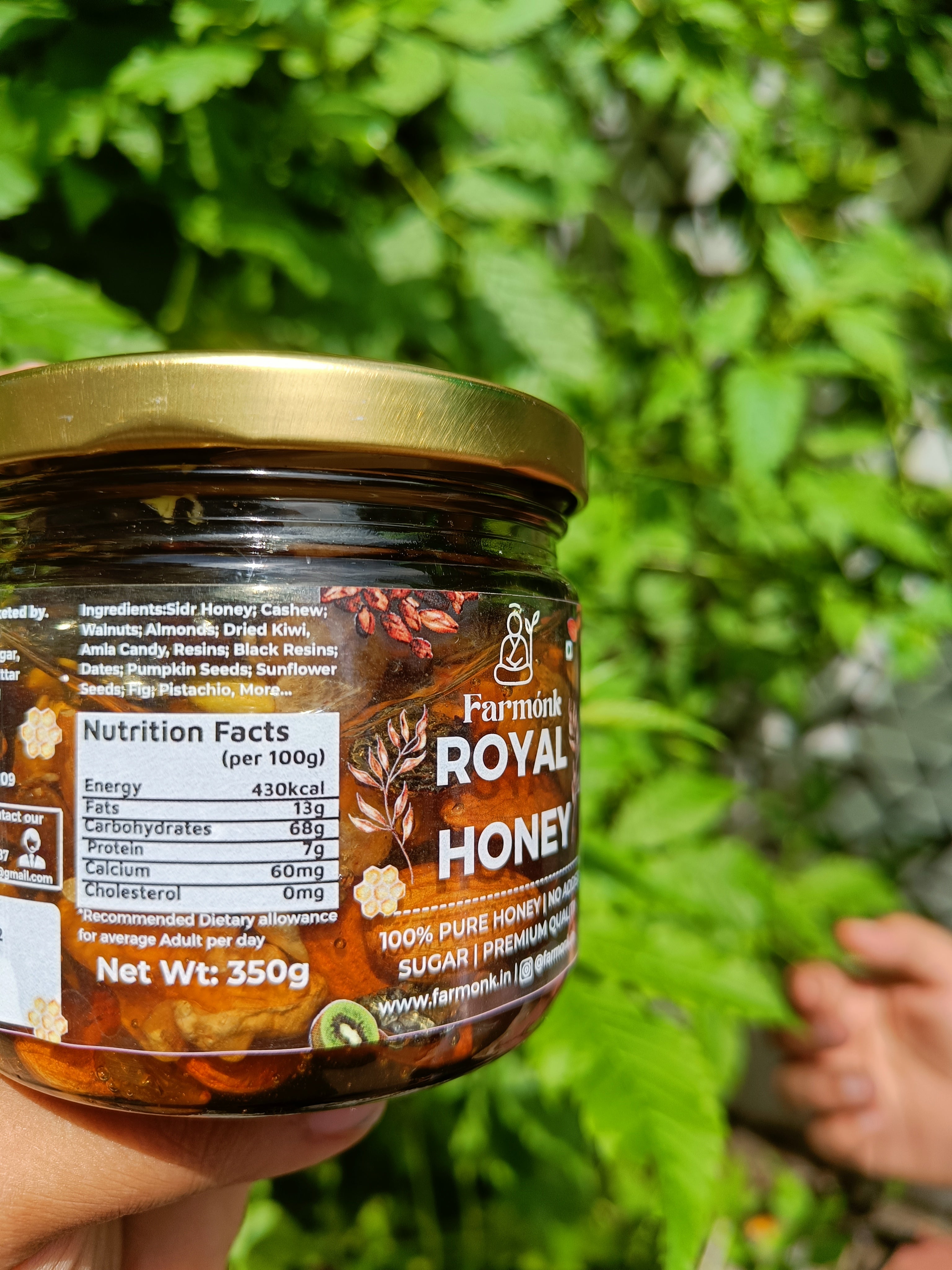 Farmónk Royal Dry Fruits Honey