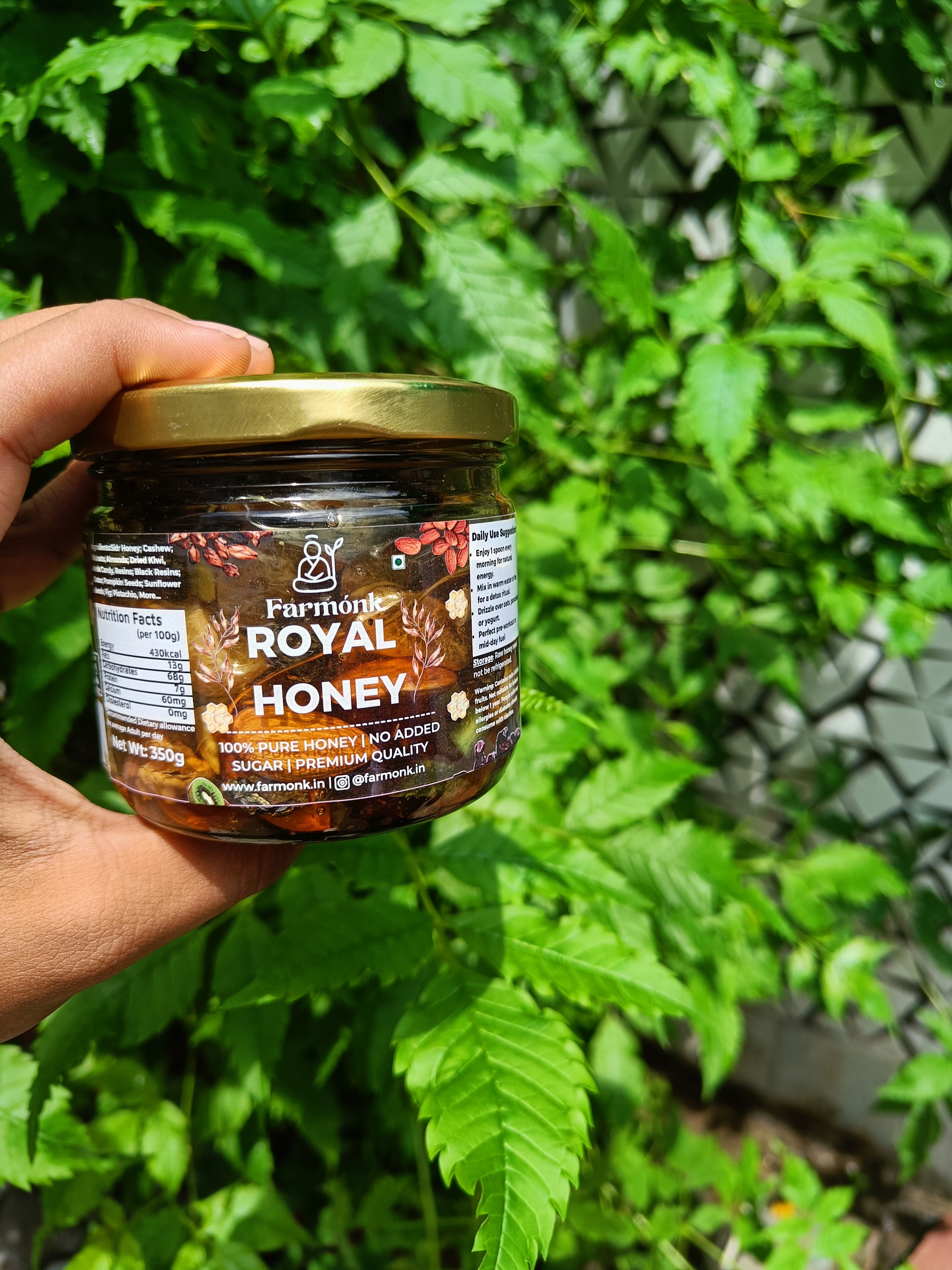 Farmónk Royal Dry Fruits Honey