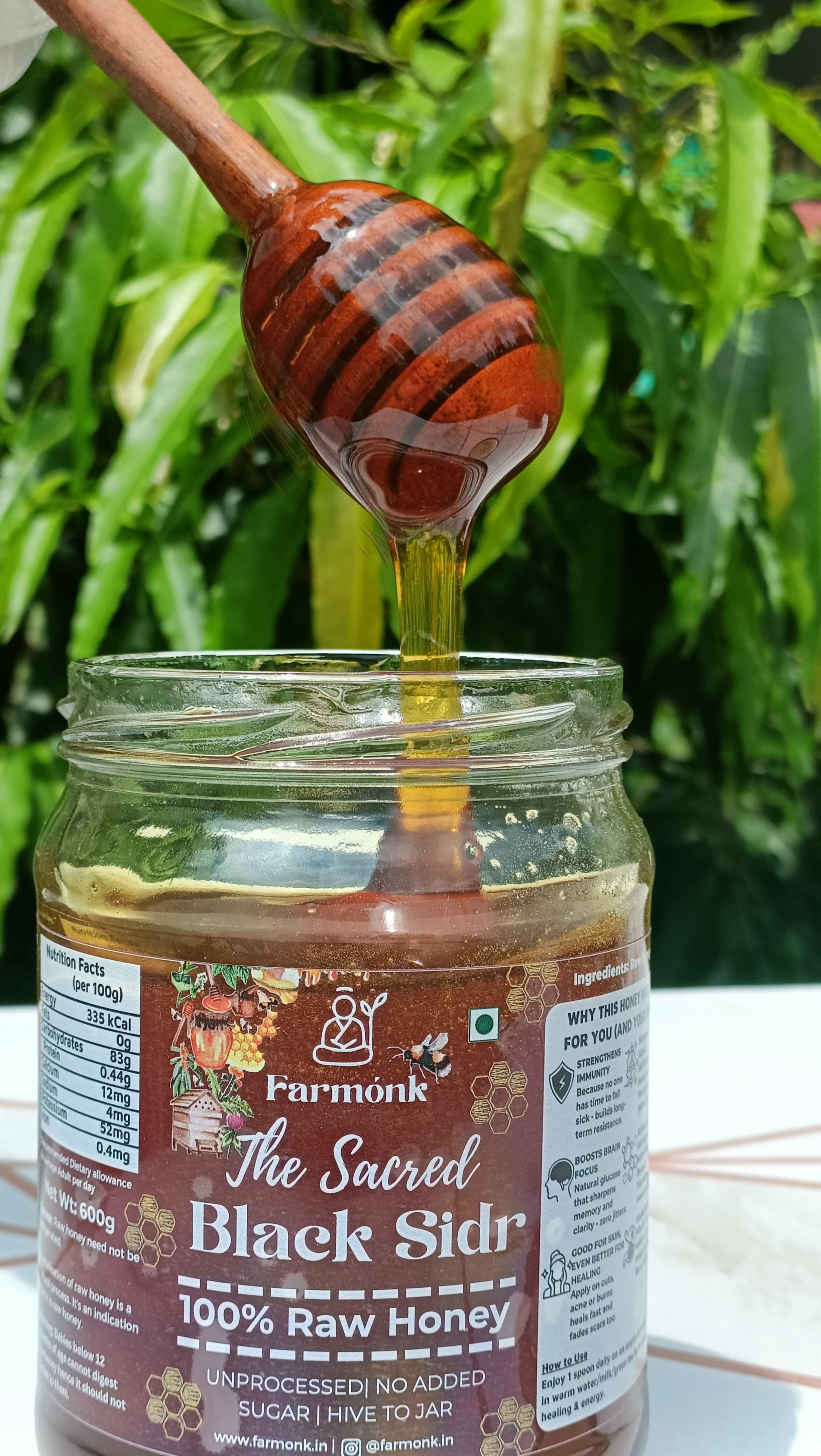 Farmónk™ Sacred Sidr Honey — The Prophetic Elixir "Limited Harvest"