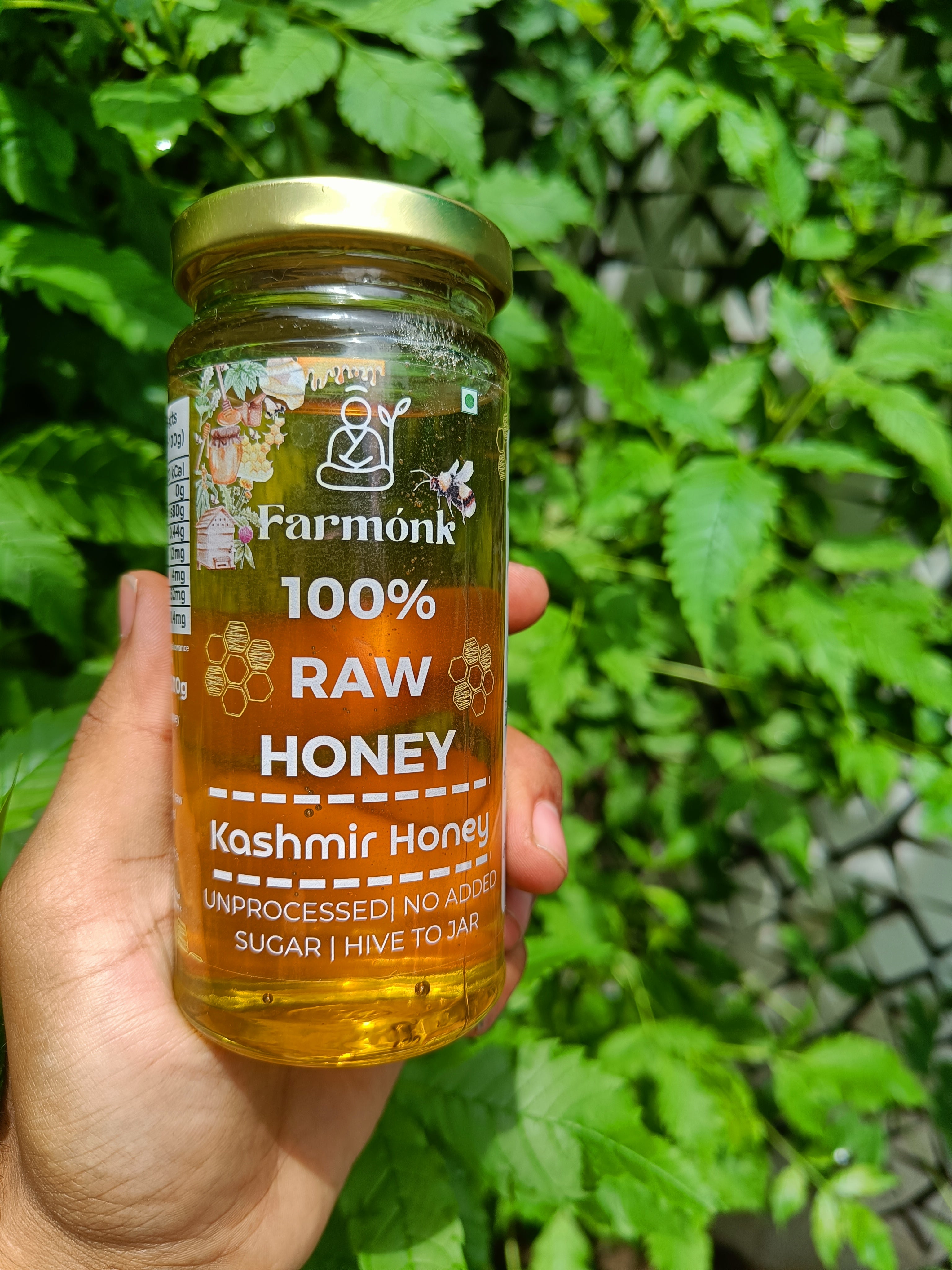 Farmónk Kashmir Acacia Honey — Liquid Gold from the Himalayas