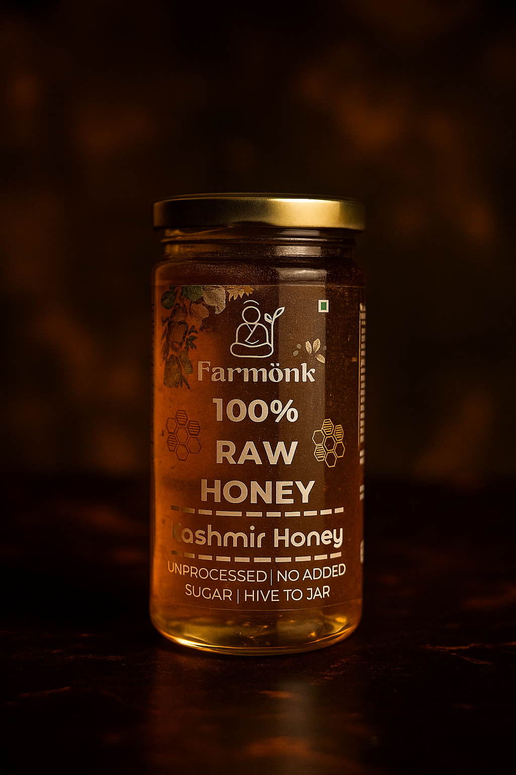 Farmónk Kashmir Acacia Honey — Liquid Gold from the Himalayas