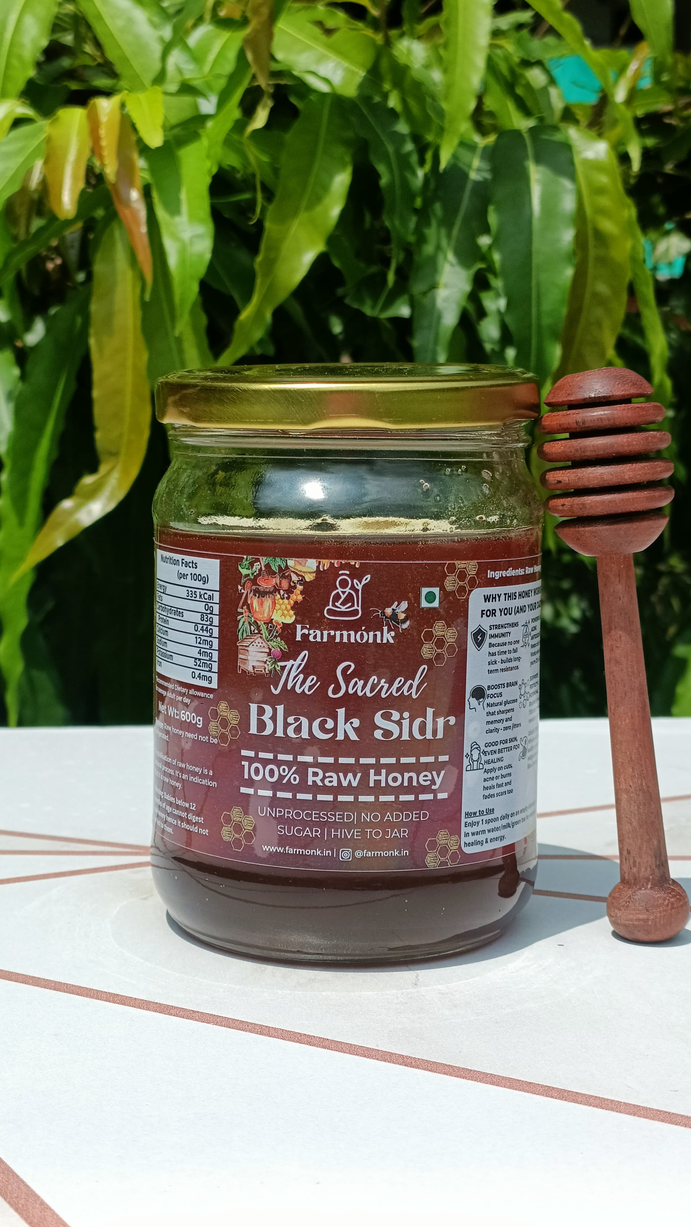 Farmónk™ Sacred Sidr Honey — The Prophetic Elixir "Limited Harvest"