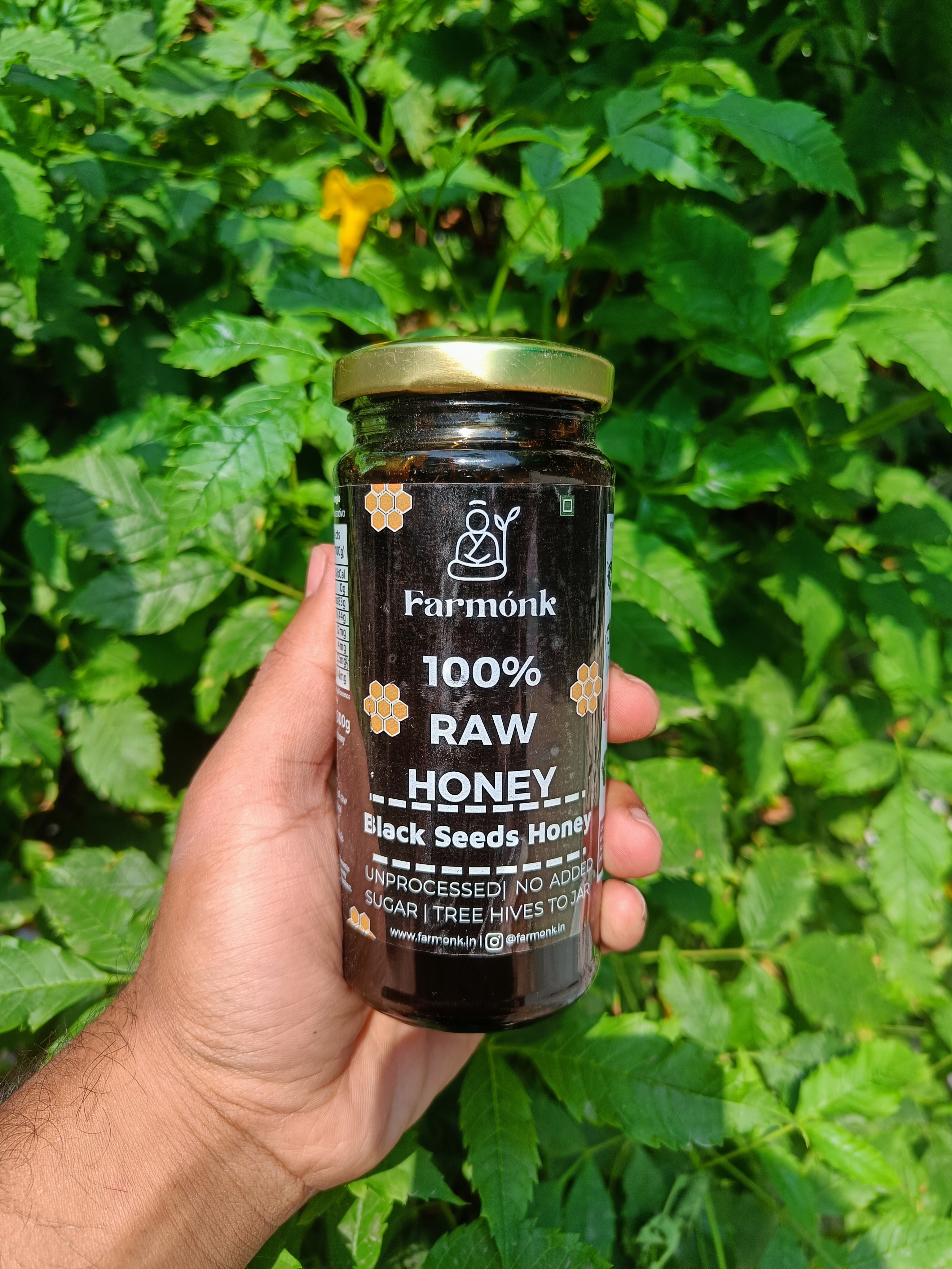Farmónk™ Black Seed Honey — The Prophetic Remedy for Strength & Immunity with Wild Honey