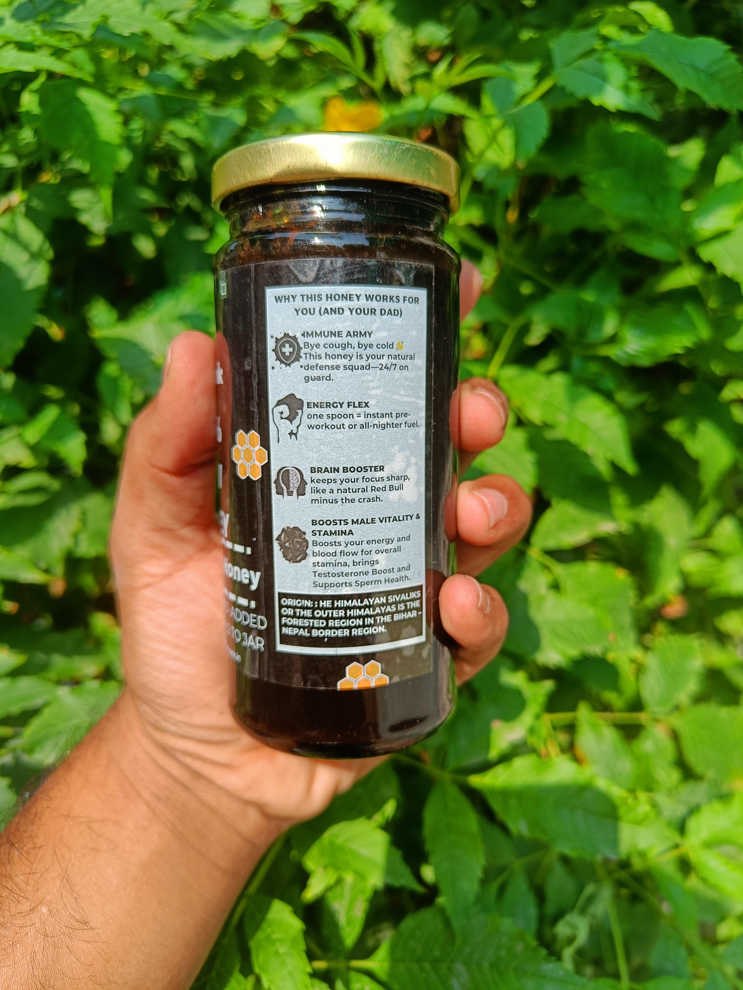 Farmónk™ Black Seed Honey — The Prophetic Remedy for Strength & Immunity with Wild Honey