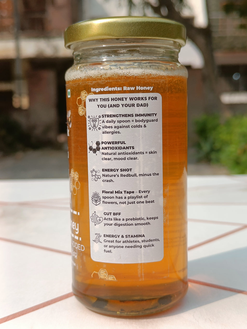 Farmónk™ Organic Honey — Nature’s Golden Harmony