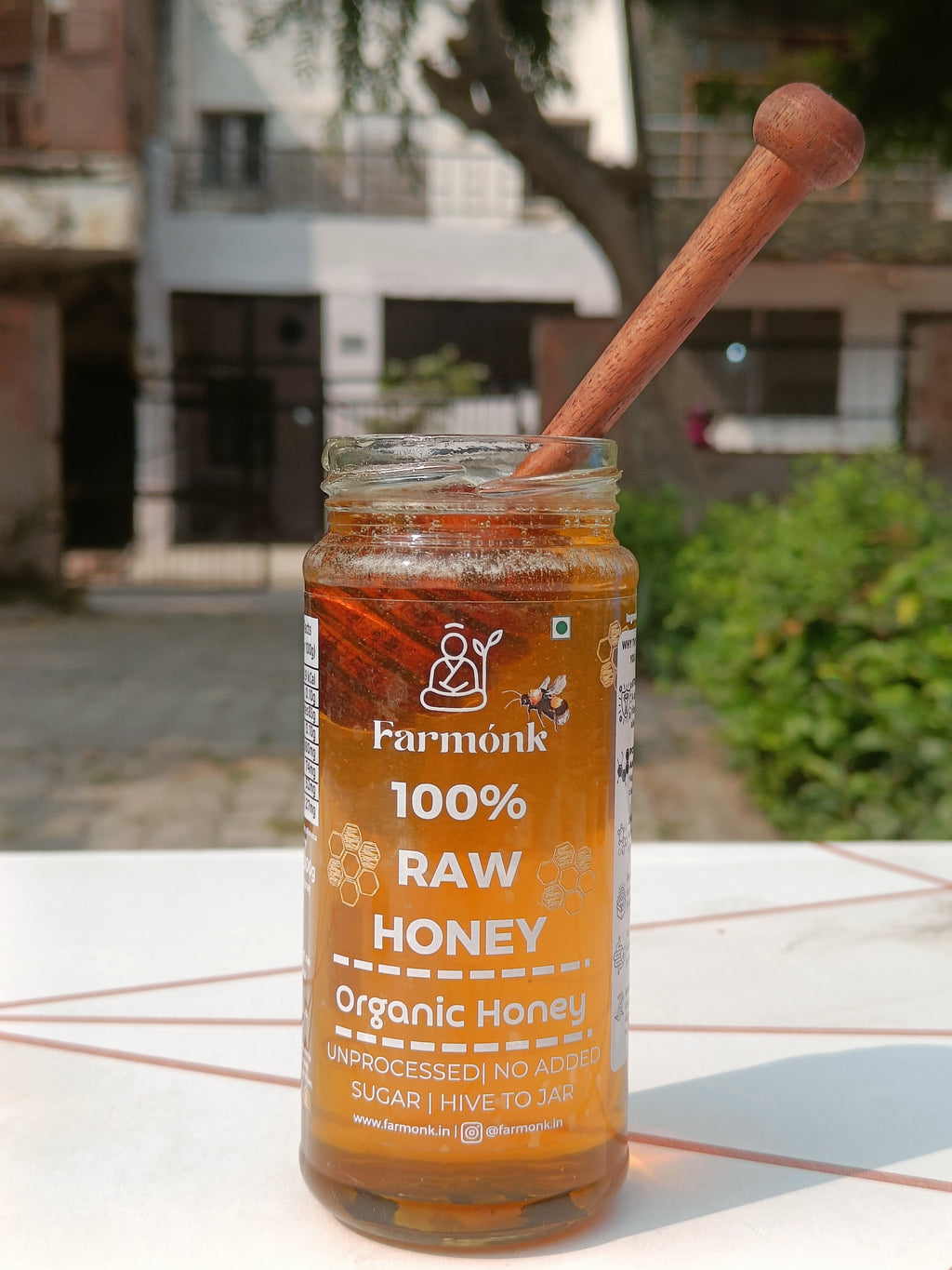 Farmónk™ Organic Honey — Nature’s Golden Harmony