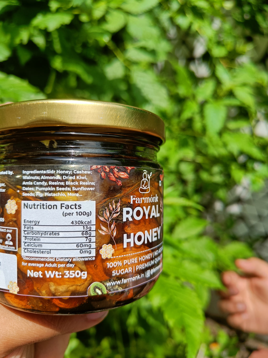 Farmónk Royal Dry Fruits Honey