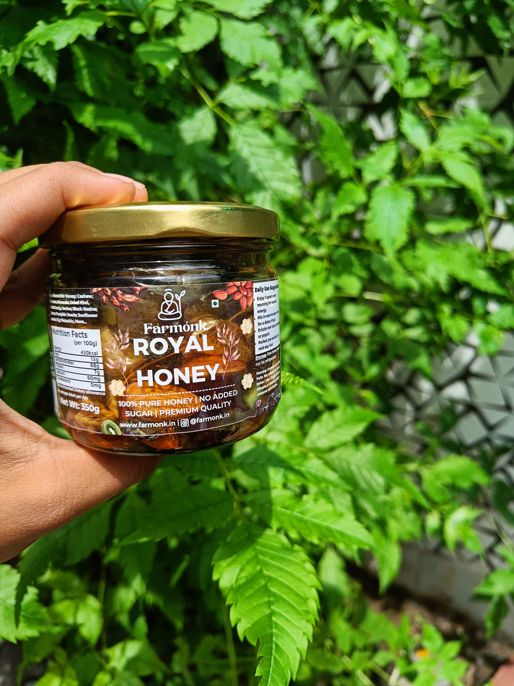 Farmónk Royal Dry Fruits Honey